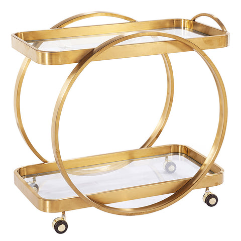 Gold Bar Cart