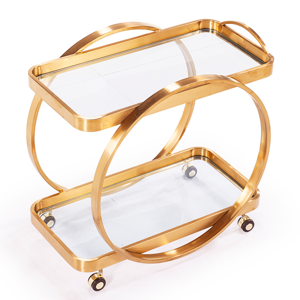 Gold Bar Cart